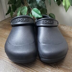 CROCS Bistro Work Clog Women Size 10 Black Unisex